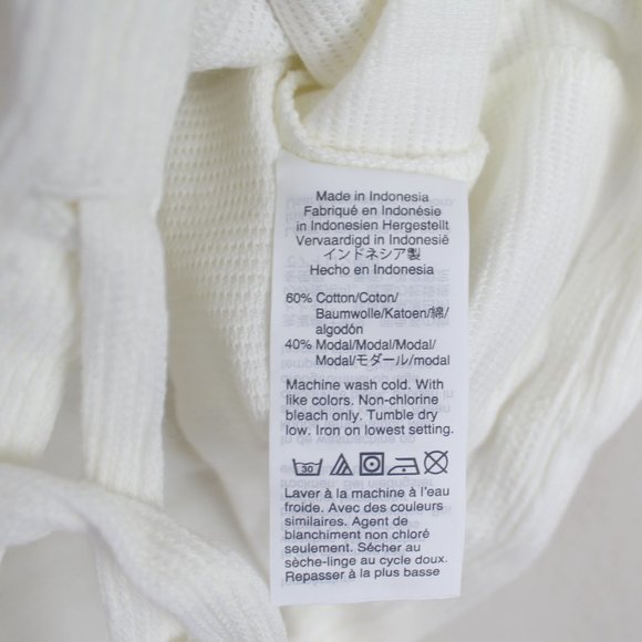 NWT Madewell Drapey V-neck Faux Wrap Top - Picture 7 of 8